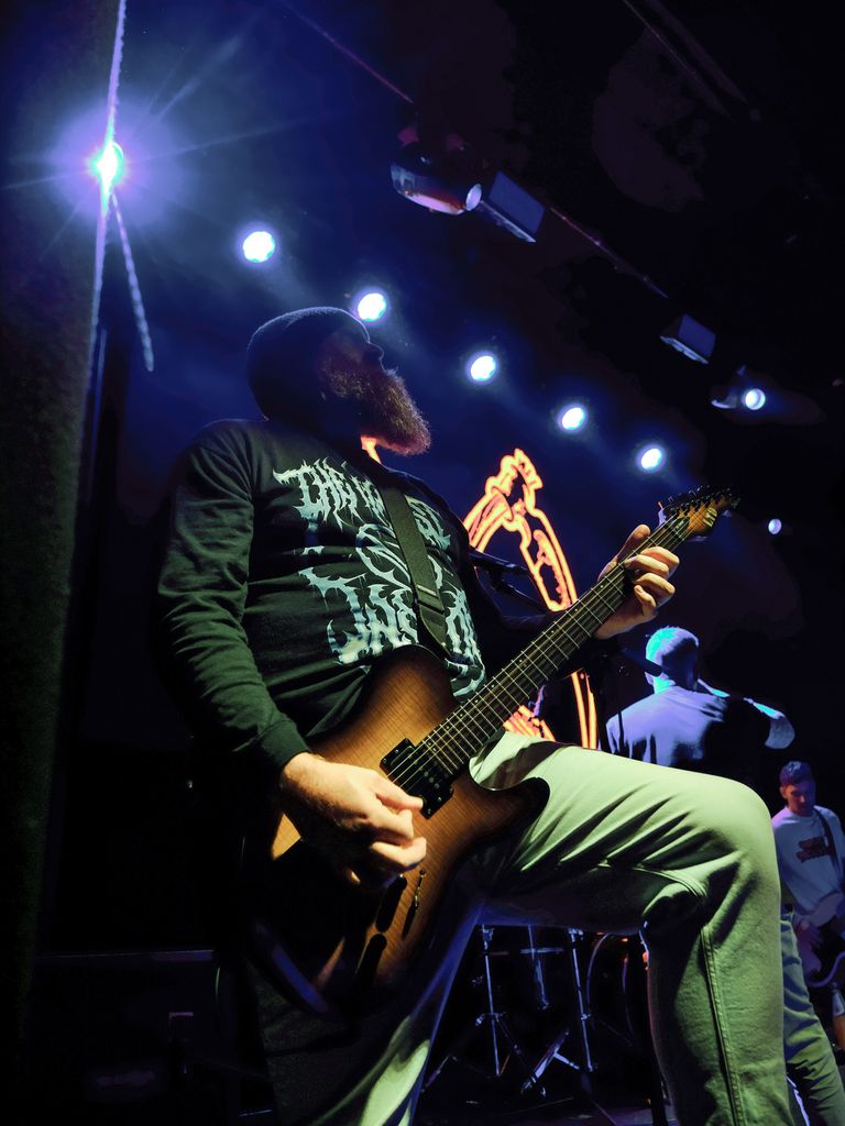Day of Contempt performing live in Adelaide at Lion Arts Factory 